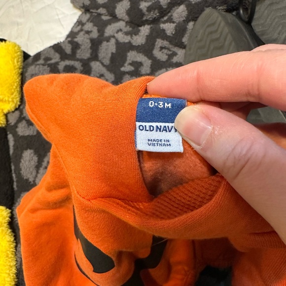 Halloween Pumpkin Hoodie, Hat and Booties & Bumble Bee Costume Baby 0-3 months - Picture 7 of 13